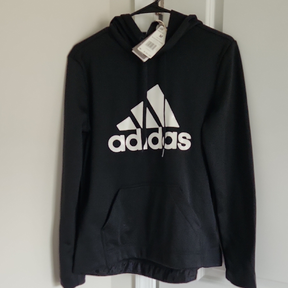 New With Tags Women Adidas Black Hoodie Size Medium